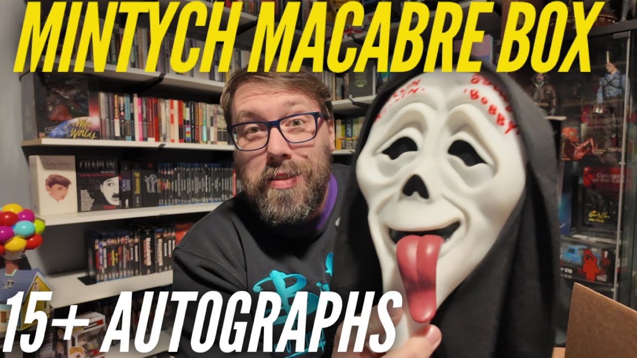 Распаковка Mintych Macabre и I Can’t Believe It’s Not Horror #автографы #ужас
