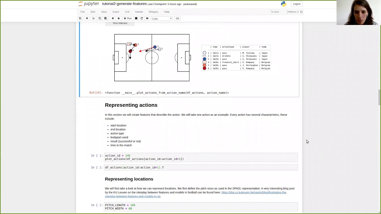 Valuing actions 2: generating features