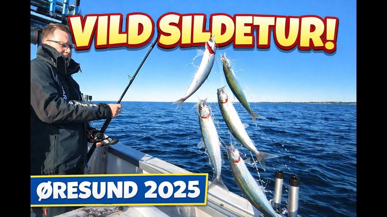 Sildetur på Øresund 2025 | Masser af Sild & Perfekt Vejr | Storebælt Småbådsklub