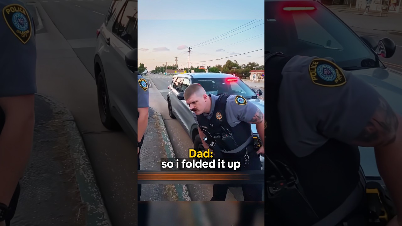 Dad and Daughter Stopped By Cops #trending #shorts