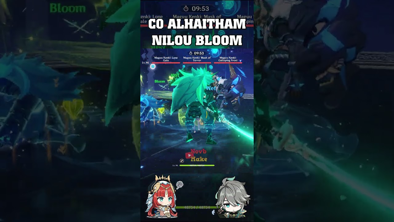 C0 ALHAITHAM NILOU BLOOM DESTROYING TRIPLE KENKI