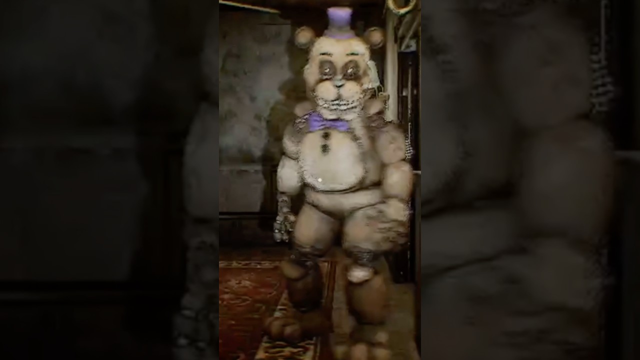 Фредбер выглядел просто безумно в этой игре FNAF | #shorts #fivenightsatfreddys #horrorgaming