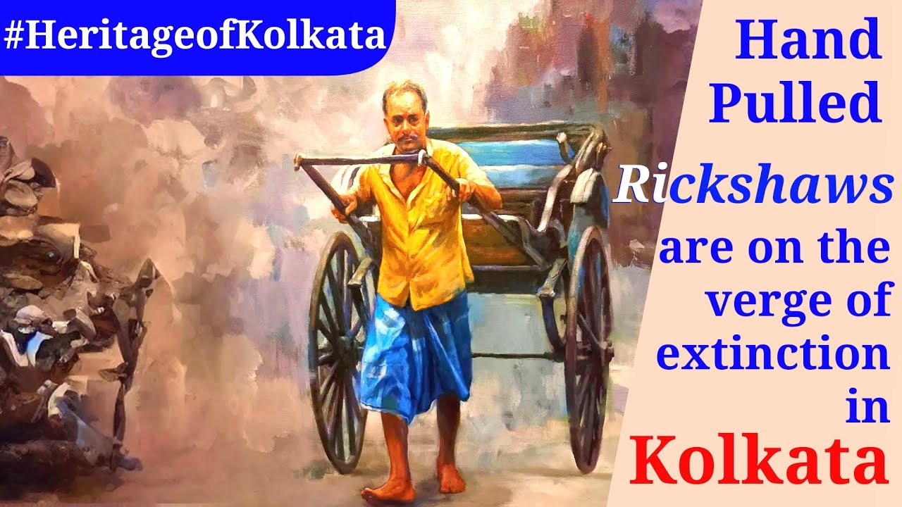 Hand Pulled Rickshaws of Kolkata are on the verge of extinction | #HeritageofKolkata | AB Live India