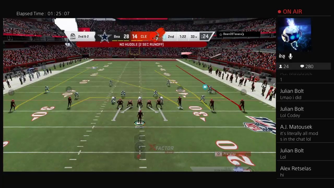 MUT 20 H2h season gameplay! Playoffs with 99 Russel Wilson???