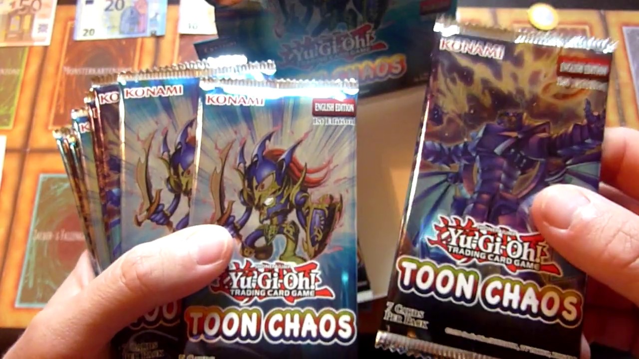Yugioh Toon Chaos Randomness! Booster Box opening (1/2)