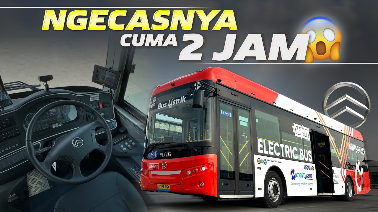 HARGANYA 3x LIPAT BUS BIASA, SECANGGIH APA BUS LISTRIK INI⁉️