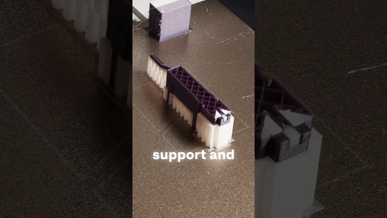 Лучшая поддержка с помощью поддерживающей нити #3Dпечать