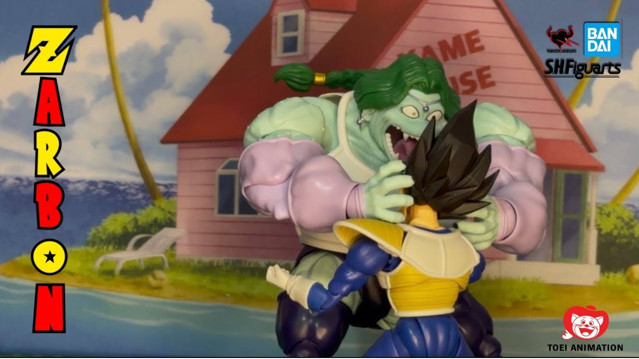 🐉 DRAGON BALL Z 🔥 Zarbon “monstruo” true power 🔥de la línea sh figuarts 