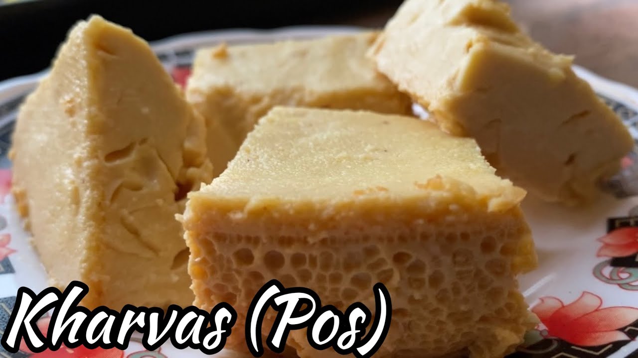 Kharvas Recipe. Junnu Recipe. How to make instant Kharvas. Goan dessert Pos. Colostrum Milk Pudding.
