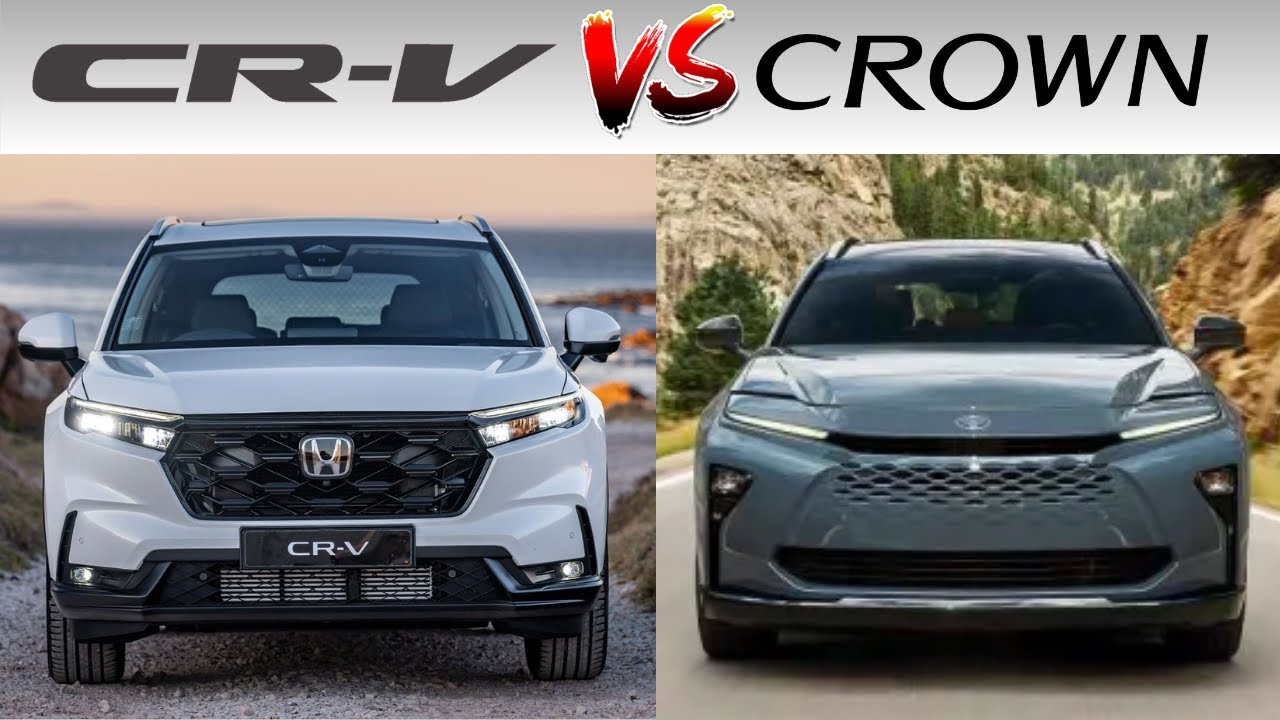 Toyota Crown Signia 2026 против Honda CR-V 2026 | Битва гибридных внедорожников