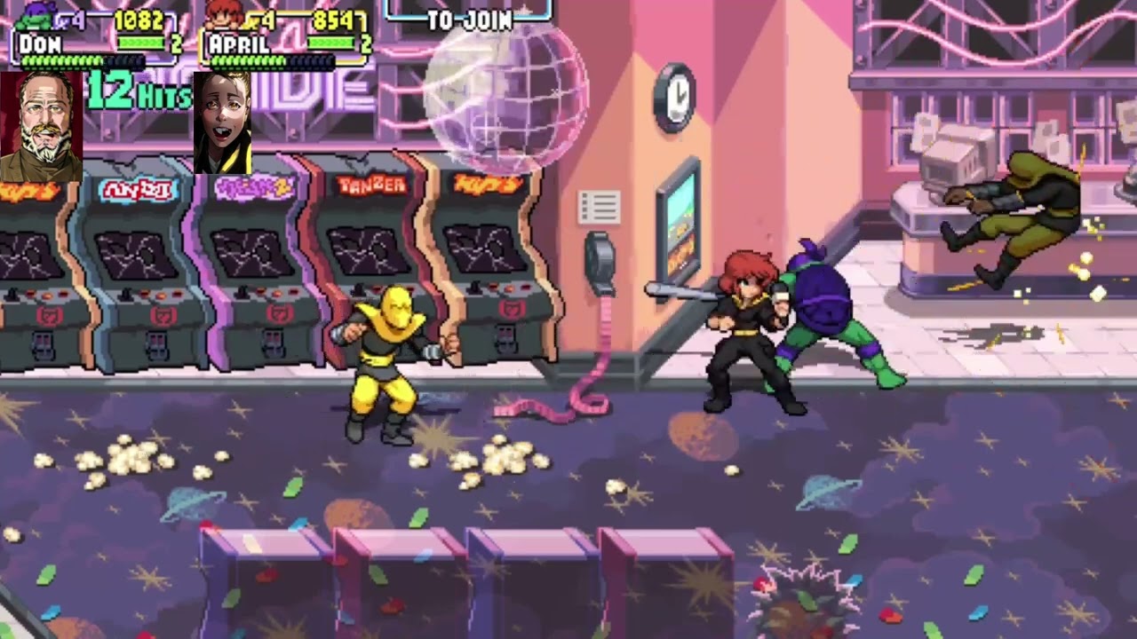 Mall Melt down Crystal Palace Mall Ninja Turtles Shredders Revenge EP6