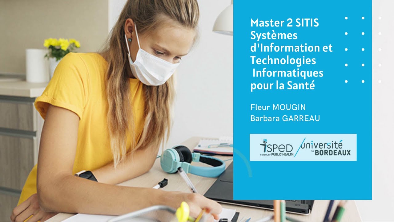 Présentation du M2 SITIS - Systèmes d'information et technologies informatiques pour la santé
