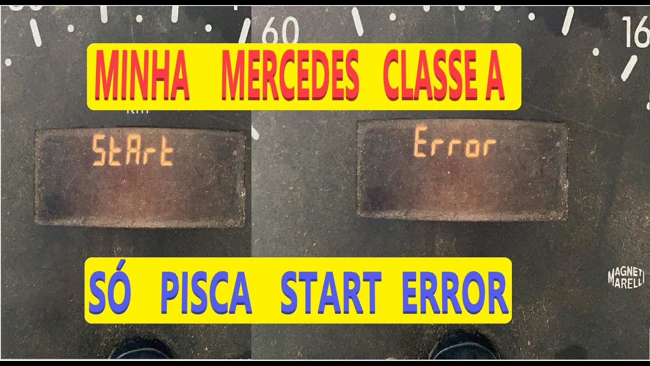 Minha Mercedes Classe A parou do nada, o que pode ser?