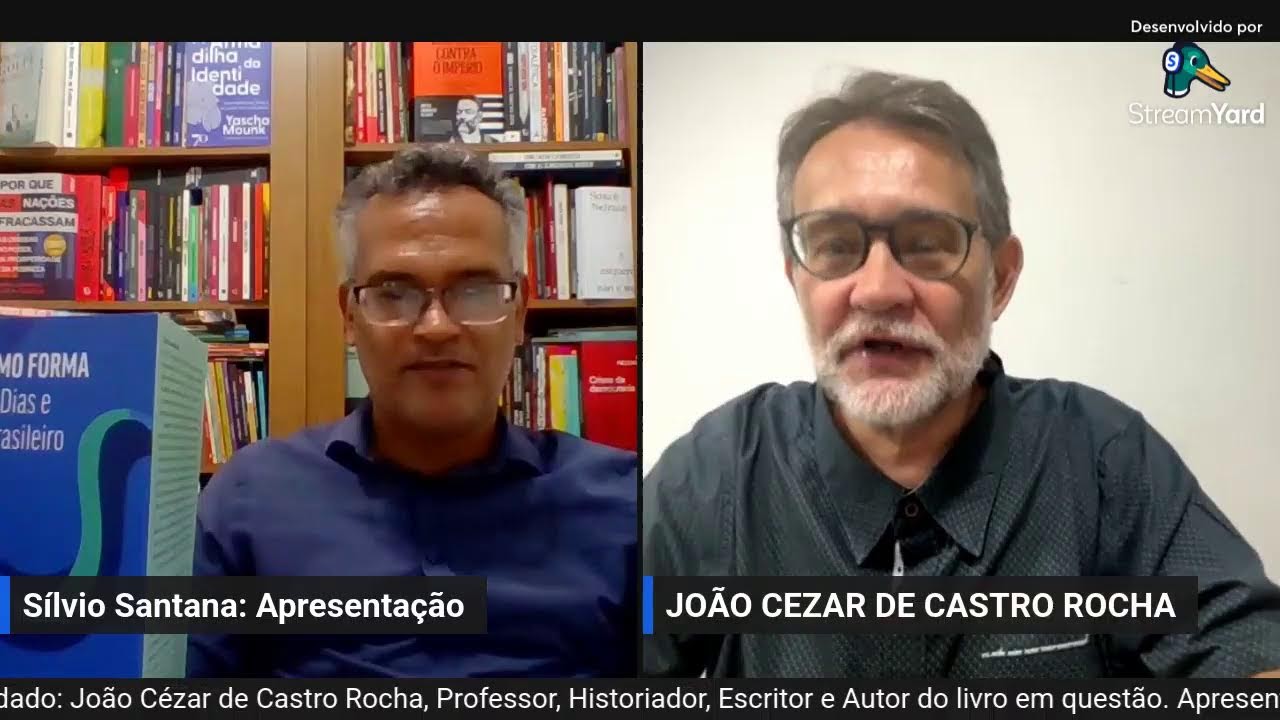 OLHAR INQUIETO - Convidado: João Cézar de Castro Rocha. Livro em discussão: Exílio como forma.