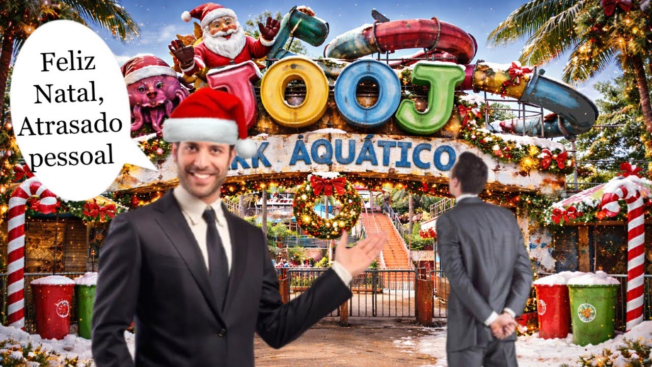 esse vídeo chegou um pouco atrasado: Waterpark Simulator