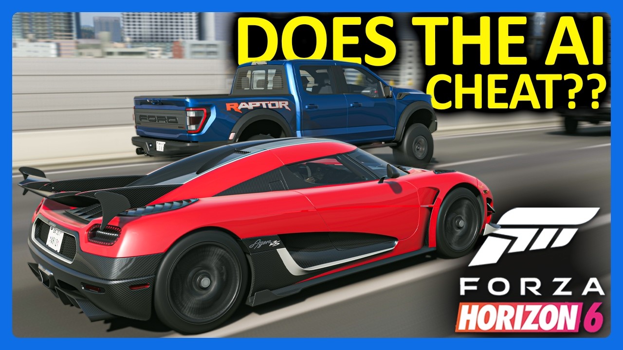 Forza Horizon 6 : Does The AI Cheat?!? (FH6 Part 17)