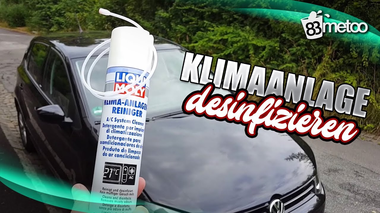 Klimaanlage desinfizieren - Klimaanlage Desinfektion und Innenraumfilter Pollenfilter wechseln