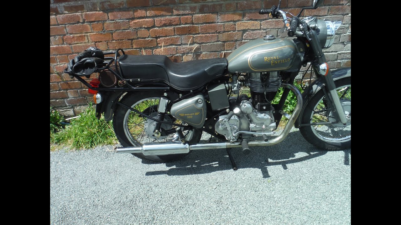 Royal Enfield Bullet 500 'After' test ride, around the 15 mile Crugybar loop.