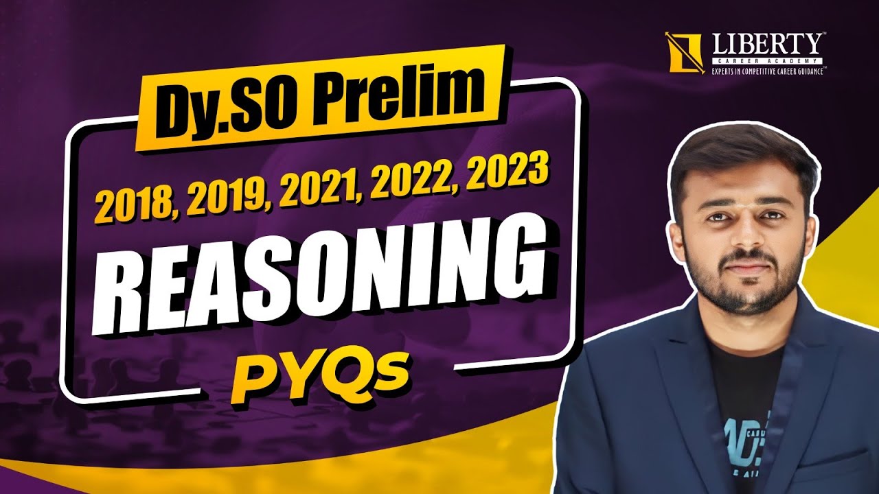 Dy.SO REASONING PYQS |  #dyso #pyqs #reasoningtricks  @LibertyCareerAcademy ​