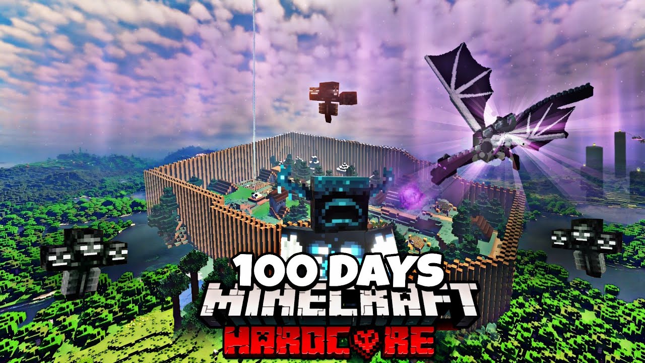 ရက်၁၀၀ ကမ္ဘာ Minecraft HARDCORE | A world of 100 days HARDCORE Minecraft