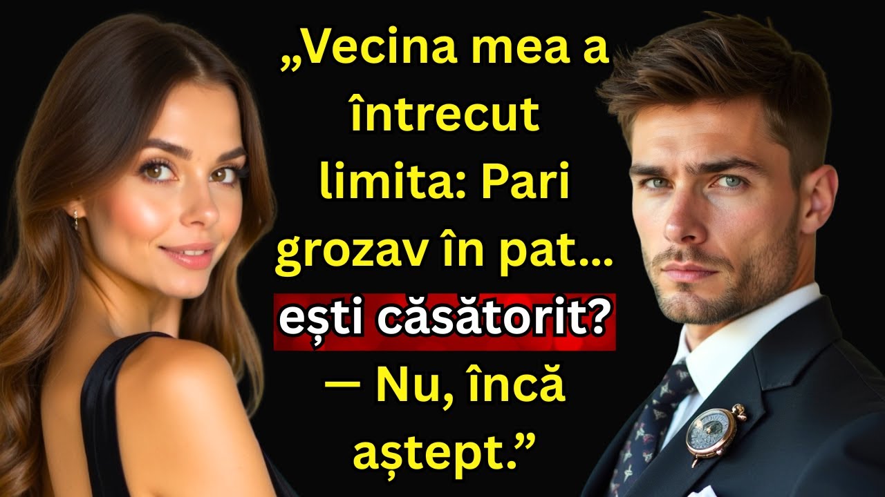 „Vecina mea a întrecut limita: Pari grozav în pat… ești căsătorit? — Nu, încă aștept.”
