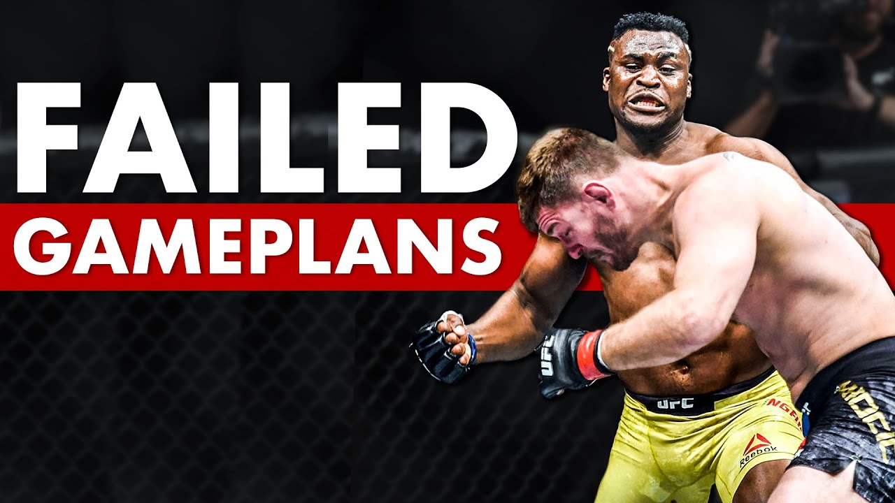 10 самых трагически провальных игровых планов UFC