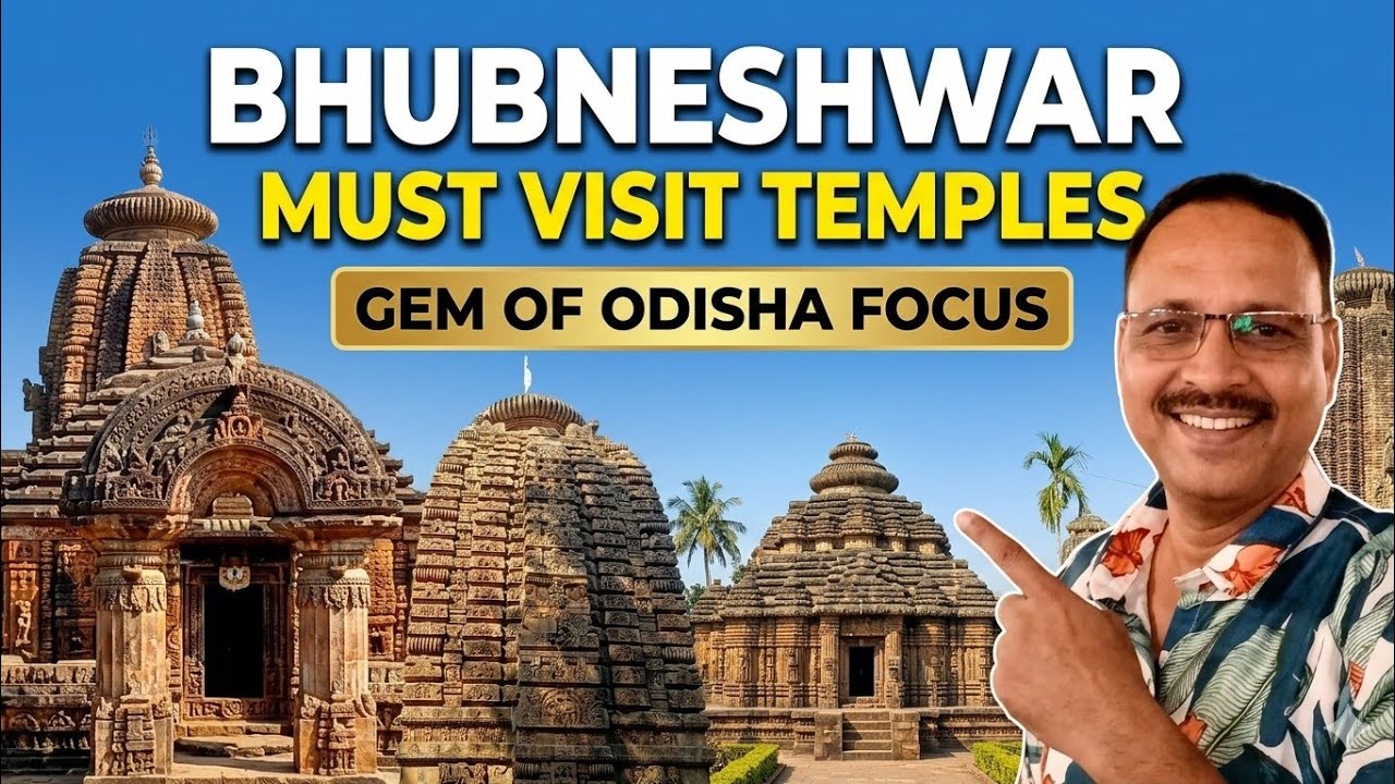 Hidden Gems of Bhubaneswar: Mukteshwar, Chitrakarini & Parsurameshwara Temple Tour