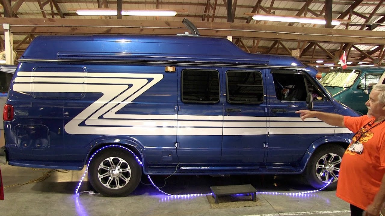 Moody Blue, 1994 Custom Dodge Van with Jim Koval aka Kooba