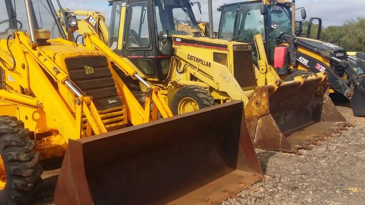 جولة في محطة بيع الة الحفر من اجل شيراء jcb