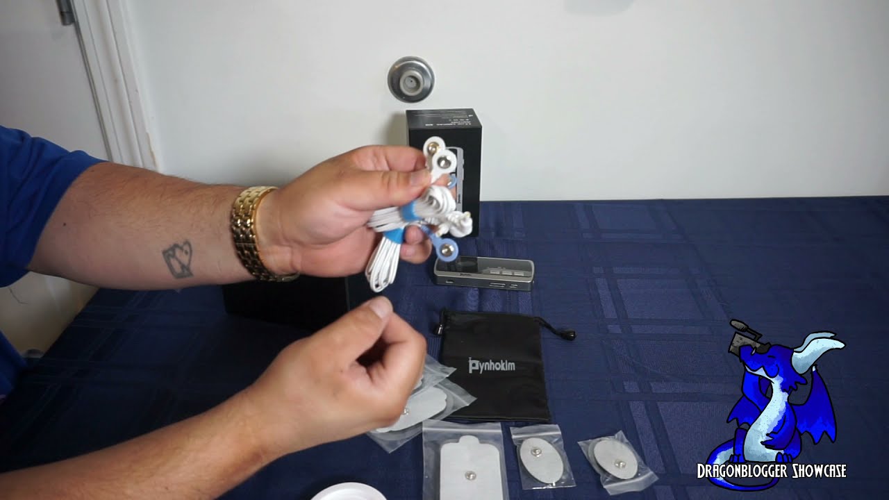 Pynhoklm Dual Channel TENS EMS Unit Unboxing