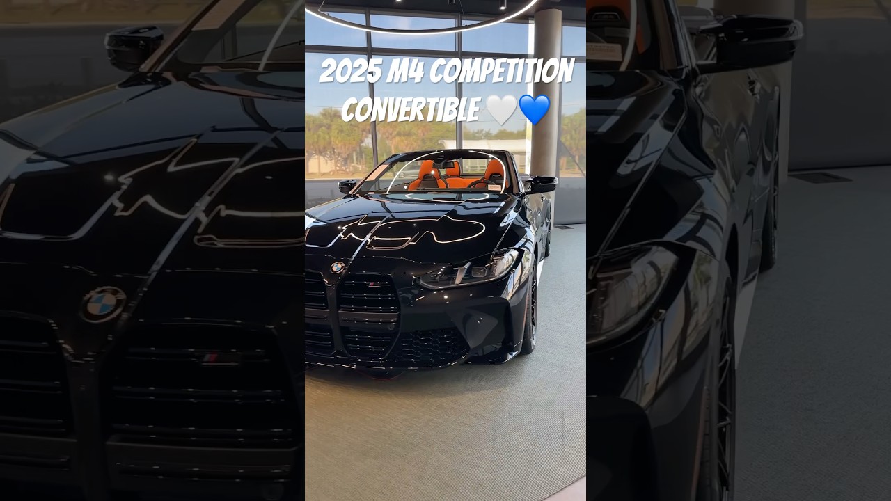 2025 M4 COMPETITION CONVERTIBLE 🤍💙 #bmw #needforspeed #car @Tronn_Carter