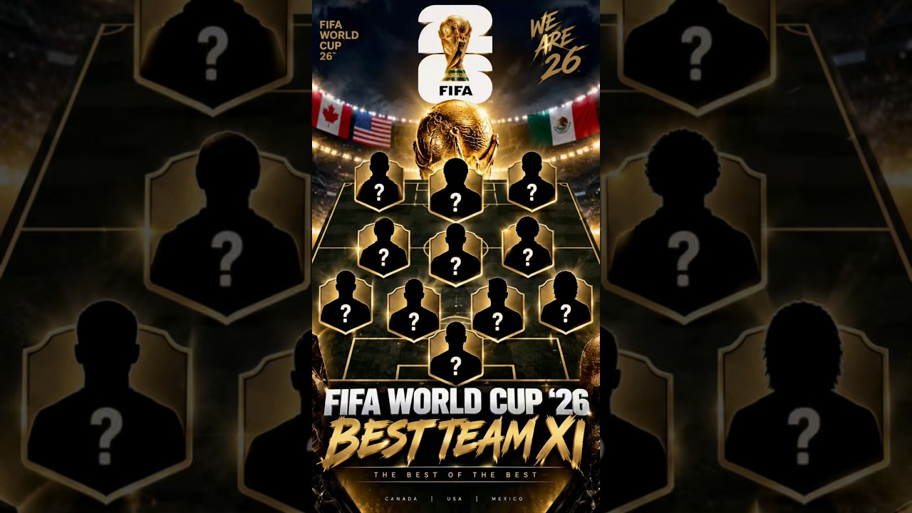 FIFA WORLD CUP 2026 BEST XI 🏆🔥 Who made the team&hellip; and who was ROBBED? 👀⚽ #fifa #panini #bestteam