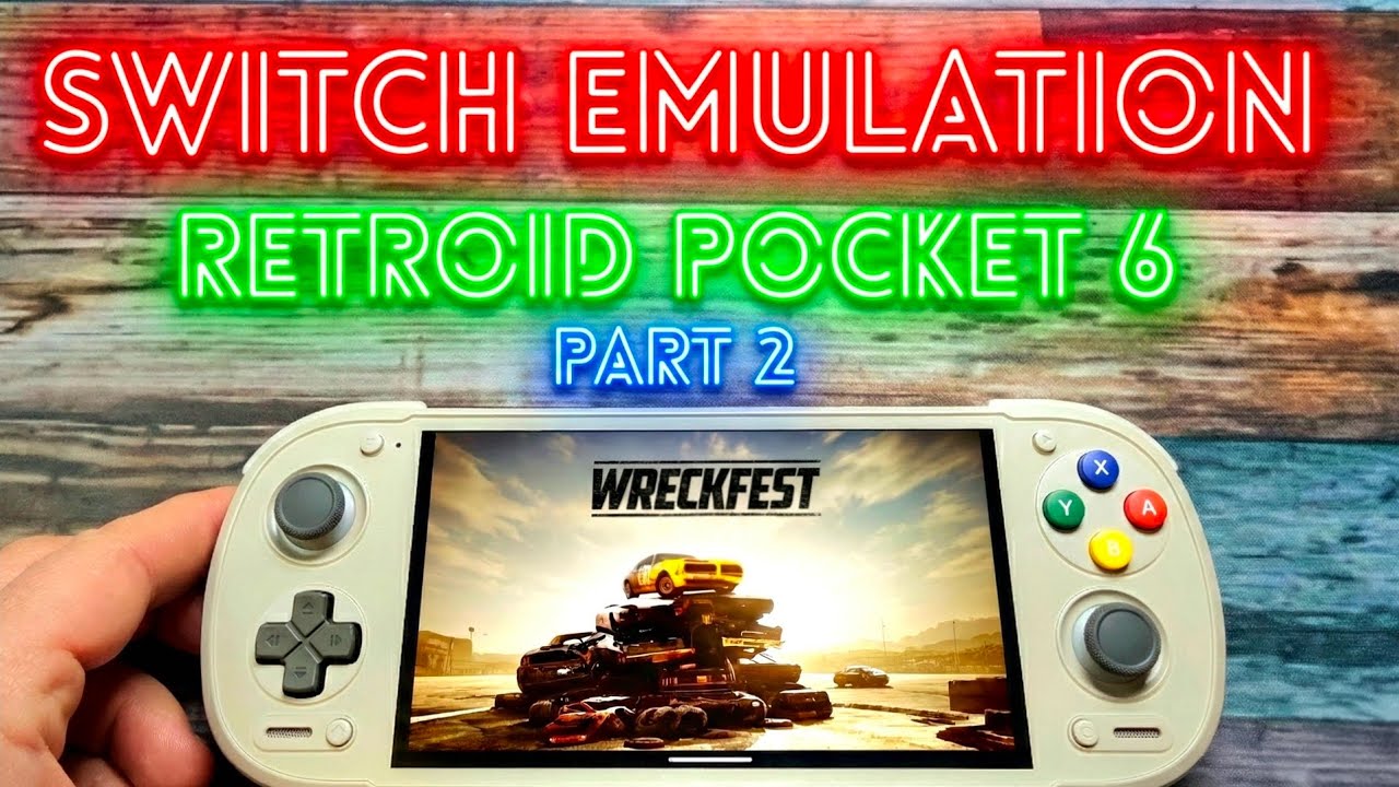 Retroid Pocket 6 — эмуляция Switch и больше игр!