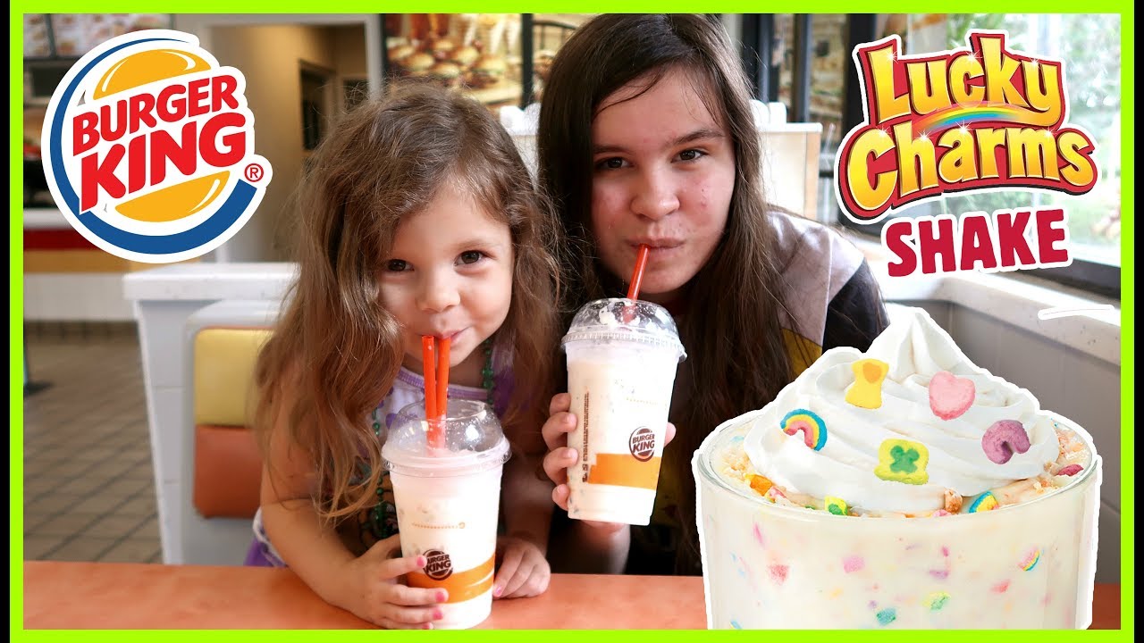 BURGER KING LUCKY CHARMS MILKSHAKE - GROSS OR GOOD?
