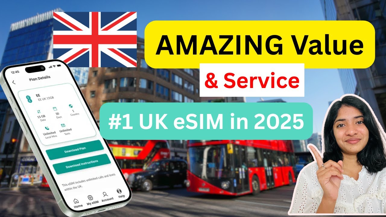 Best eSIM for UK Newcomers and students in 2025 - Affordable UK LOCAL PLANS | Sim Local #esim