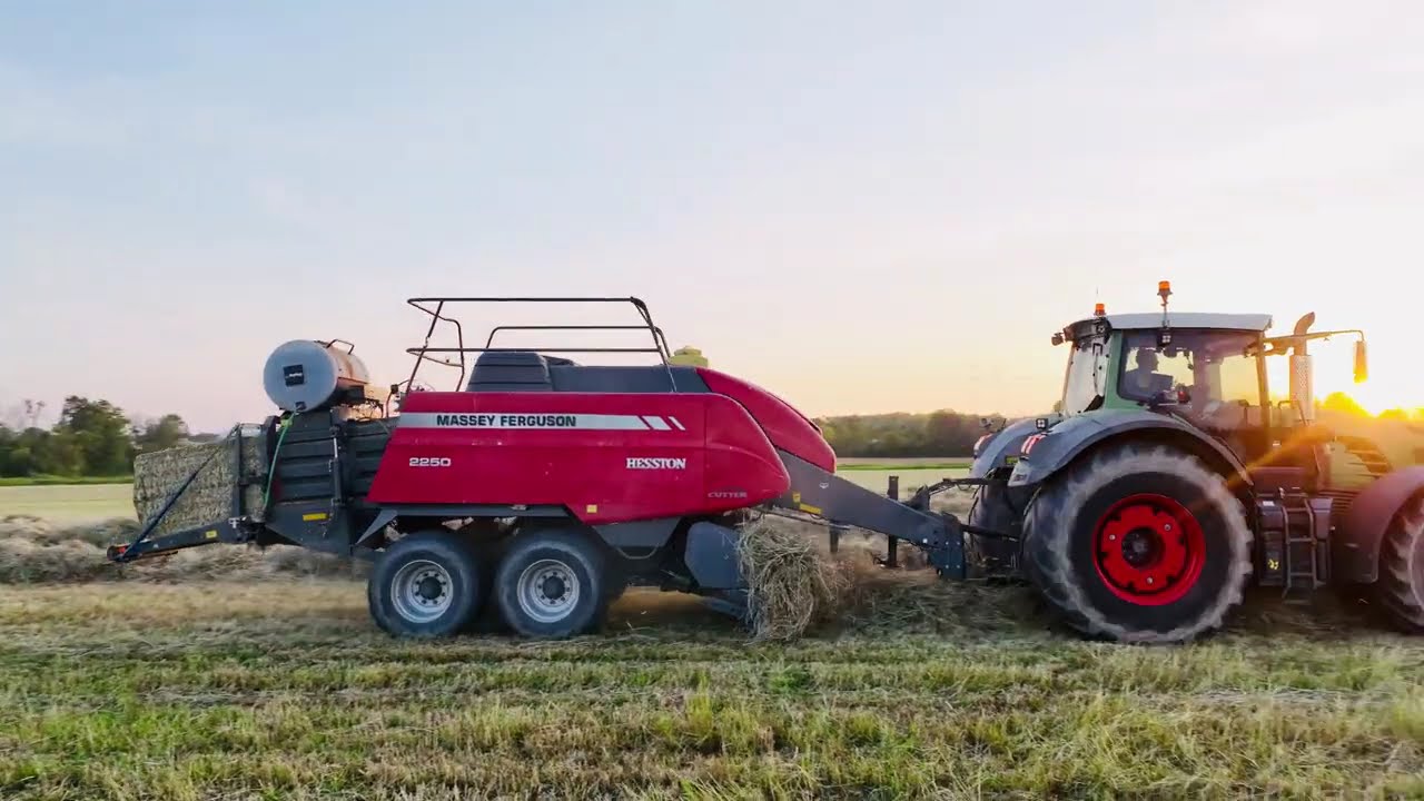 Avant 860i hay harvest 2025 !! Getting some heavy work done!!   MartinsOPE