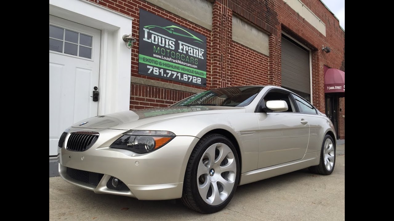 2004 BMW 645Ci Coupe Walk-around Presentation at Louis Frank Motorcars, LLC by Louis Marinello HD