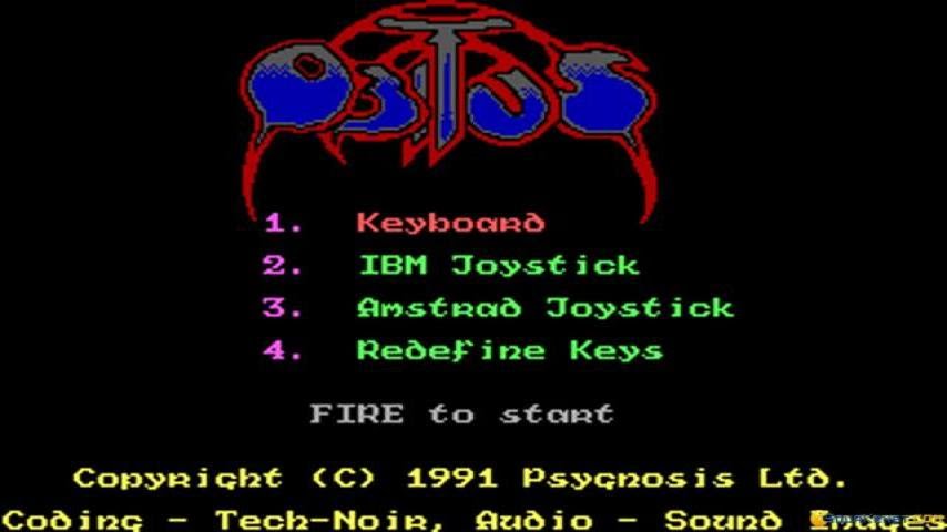 Obitus gameplay (PC Game, 1991)