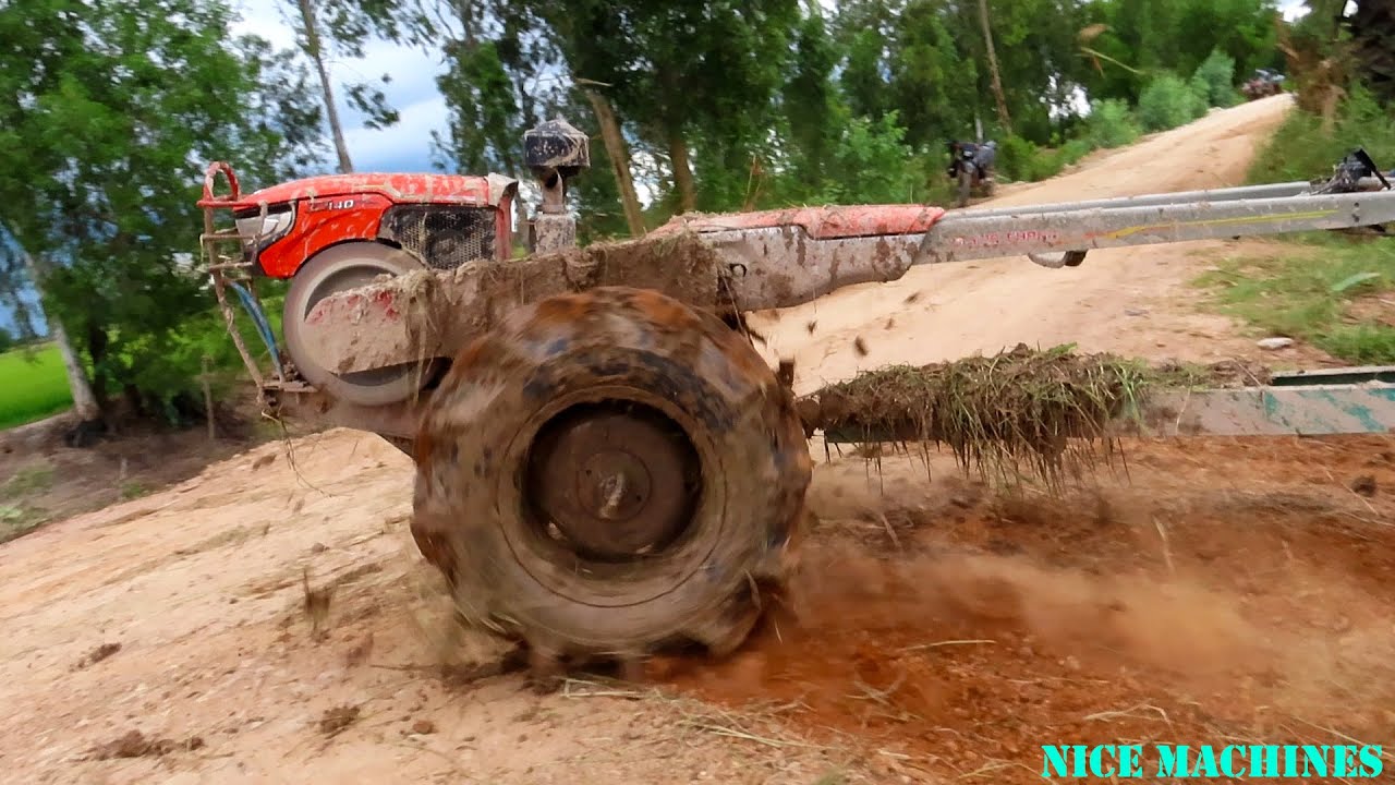 Walking Tractor Trailer Driver Transport , Hand Tractor Philippines , Driver Small Tractor Kubota
