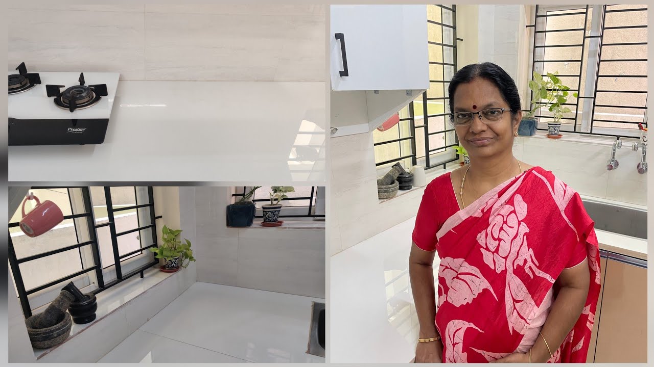 White counter top நல்லதா கெட்டதா, White  Nano Stone Review, Kitchen counter top cleaning