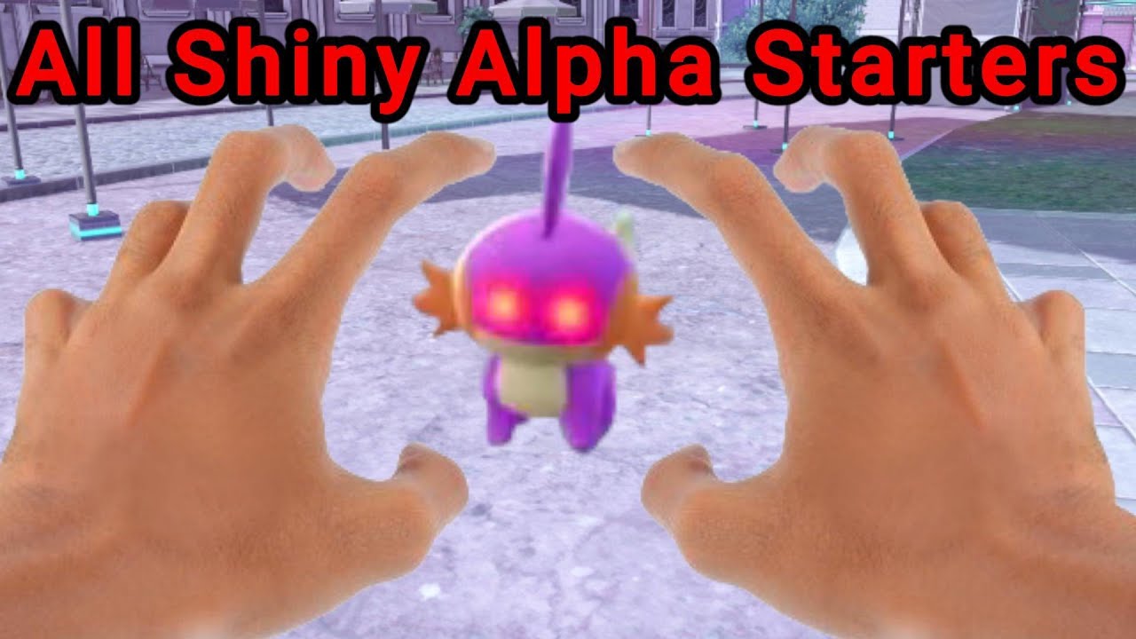 I Shiny Hunted for Shiny Alpha Starters in Pokemon Legends: Z-A