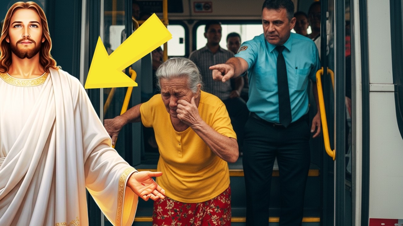 JESUS DÁ LIÇÃO EM MOTORISTA DE ONIBUS QUE HUMILHOU IDOSA POR FALTAR 0,10 CENTAVOS DA PASSAGEM😱😭