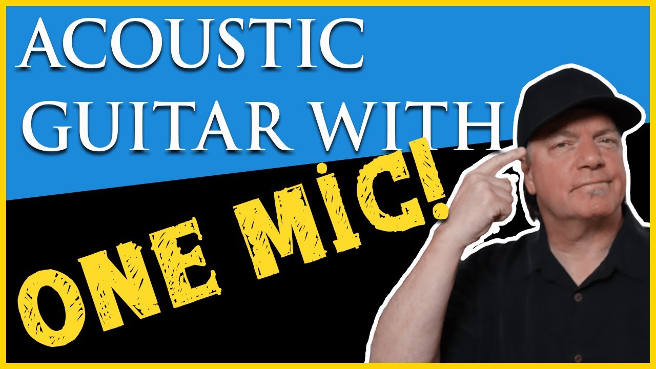 Recording Acoustic Guitar With One Mic | Including an SM-57!