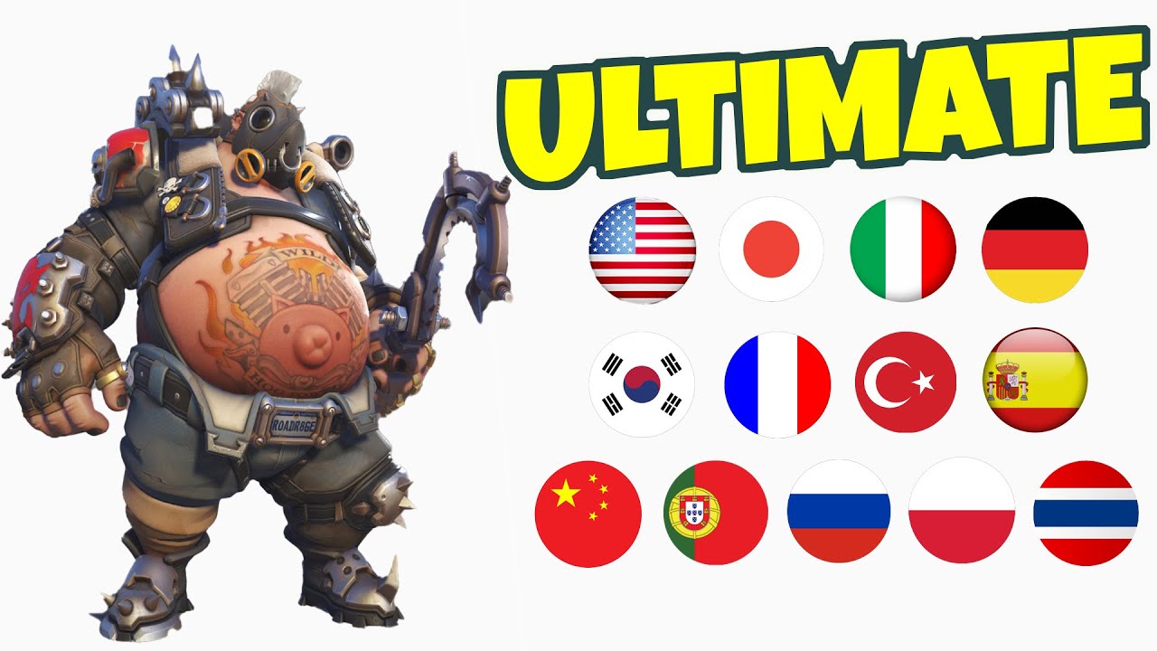 Overwatch 2 - ROADHOG'S Ultimate in ALL Languages!
