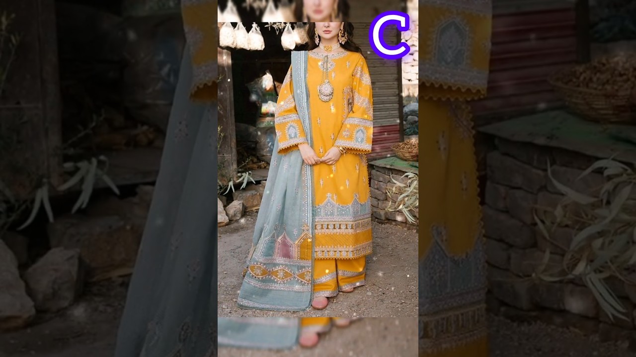 😍Pakistani Dress Design 2025❤||Latest salwar kameez design💫#trending​#suit​#shorts​#viral​‪#kameez