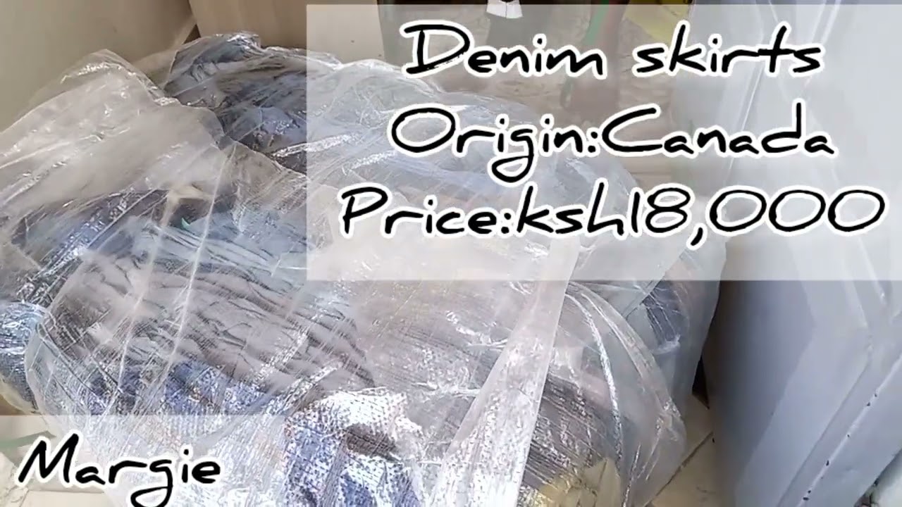 DENIM SKIRTS BALE/MTUMBA BUSINESS IN KENYA