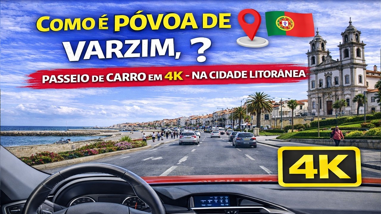 Póvoa de Varzim 4k • Portugal 2024
