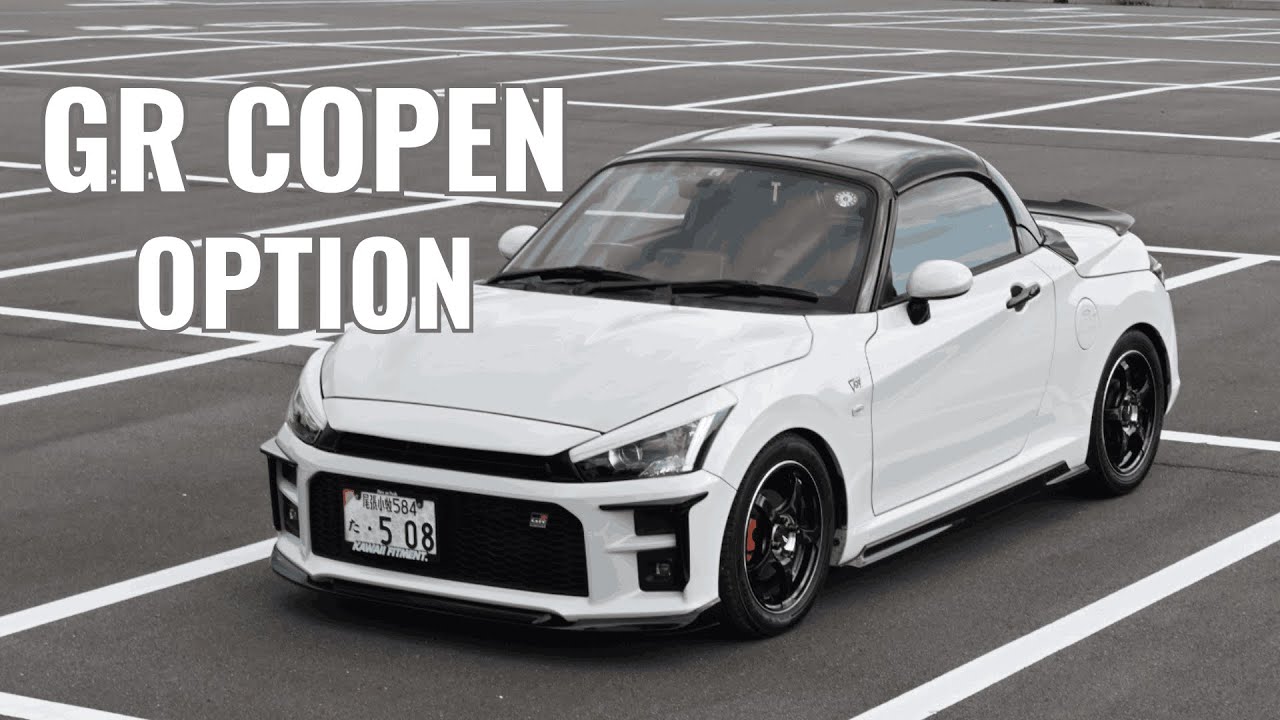 【GR COPEN】納車2年目 24歳愛車の最高なオプション達の紹介