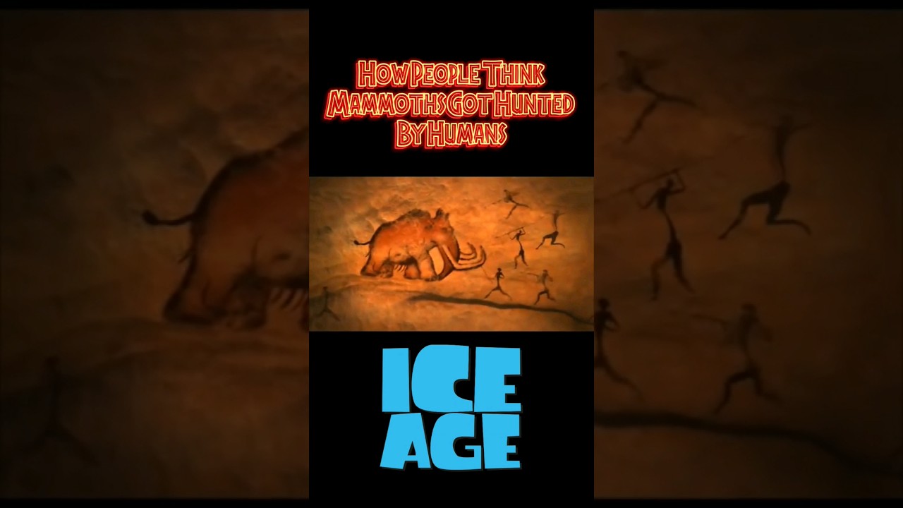 How Mammoths Got Hunted By Humans #fyp #woollymammoth