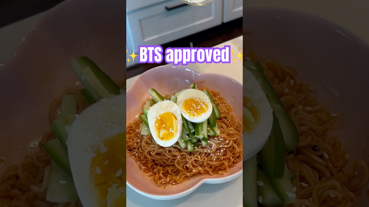 Have you tried BTS&rsquo;s favorite ramen noodle?💜 #noodles #ramen #bts #recipe #btsshorts #koreanfood